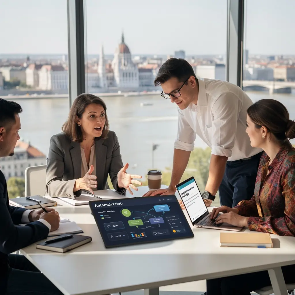 Modern office environment